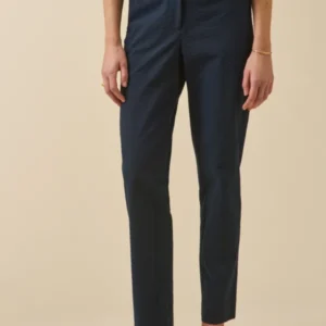 Damen-Zigarettenhose Julie aus Seersucker