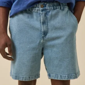 Herren-Bermudas mit Elastikbund aus Bio-Baumwolle