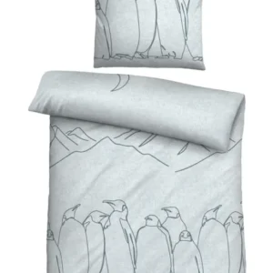 biberna Melange-Flanell Bettwäsche – Melange-Flanell