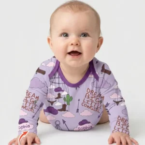 Litlle Cowboy Sis Bro Matching Bamboo Bodysuit