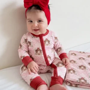 First Christmas Night Bamboo Convertible Zippy
