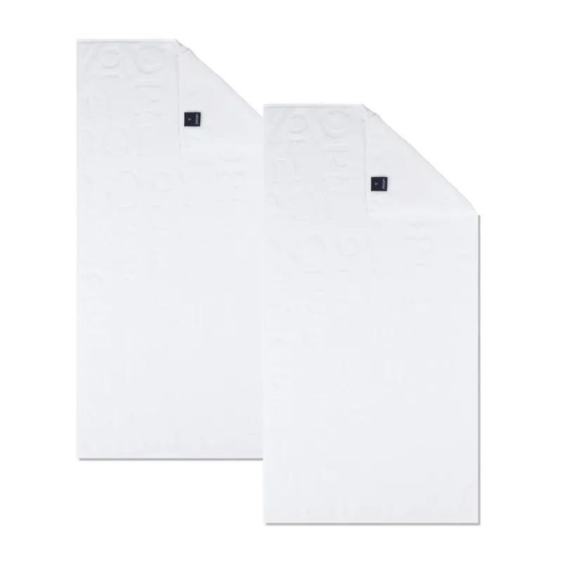 2er Handtuch-Set 50 x 100 cm Selection Weiß