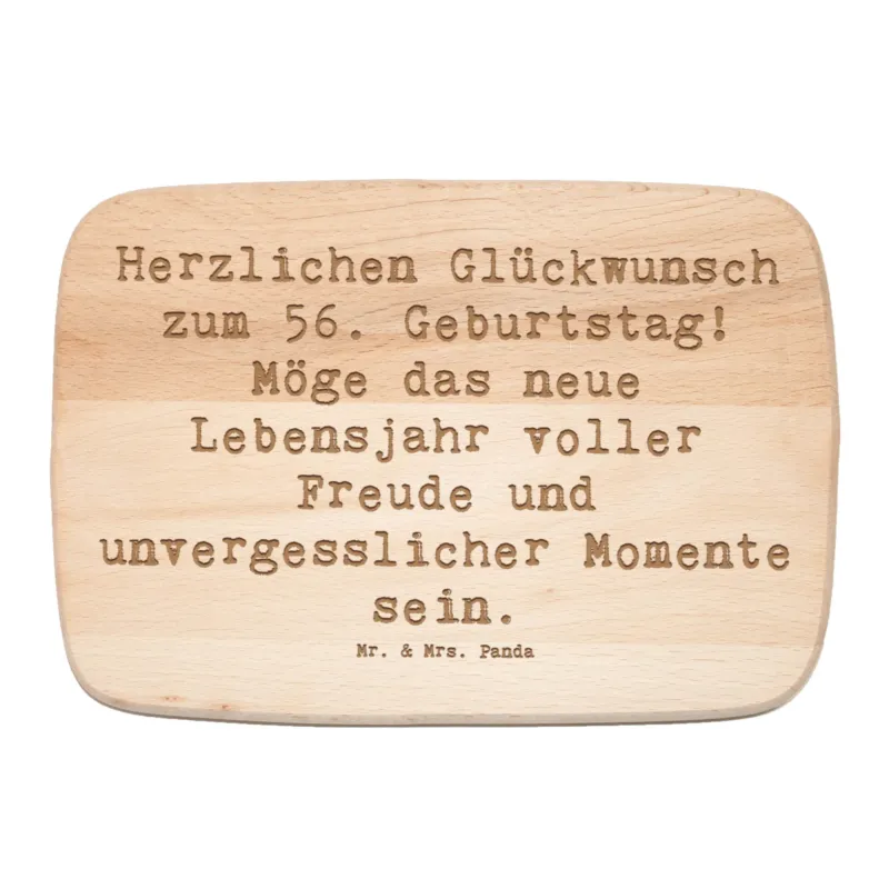 Frühstücksbrett Spruch 56. Geburtstag Freude|p:1734211|h:1f7dd2e3a485a626b8519841923d4f95