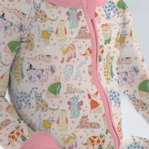 Whimsical Cat Parade Convertible Zippy