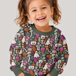 Dark Pumpkin Zona Bamboo Crewneck Sweatshirt