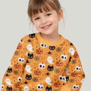 Halloween Party Bamboo Crewneck Sweatshirt
