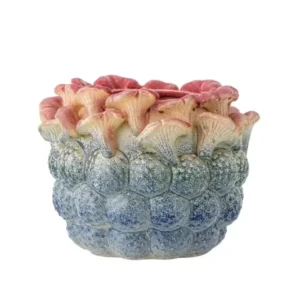 Blumentopf „Myra“ – Buntes Steingut