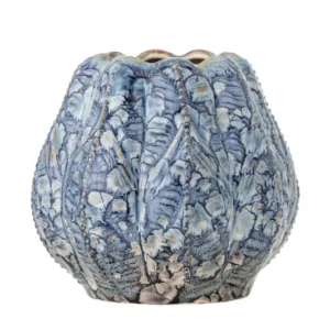 Vase „Marlen“ – Steingut mit reaktiver Glasur