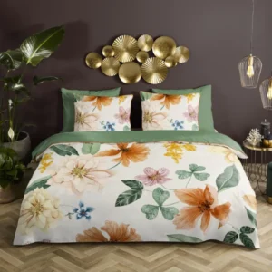 Descanso Satin Duvet Cover "Annabelle" - ECRU - Dubbele instopflap