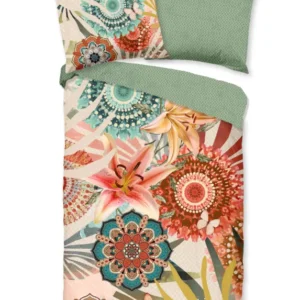 Hip Satin Duvet Cover "Mateo" - Multi - Rits