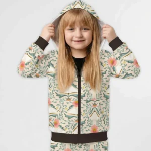 Blooming Stories Bamboo Zip Hoodie