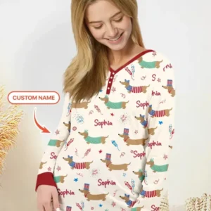 250 Years Of Freedom Bamboo Women Pajama Set
