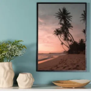 Poster Beach aus hochwertigem Papier