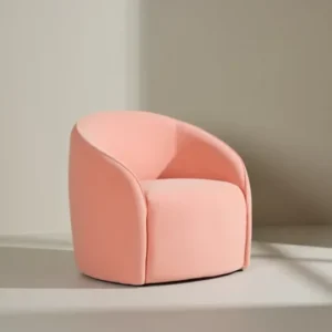 Sessel Noris - Sanfter Pfirsichton im minimalistischen Design