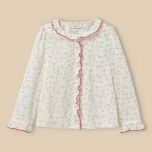 Mädchen-Bluse mit Print « Lilly »