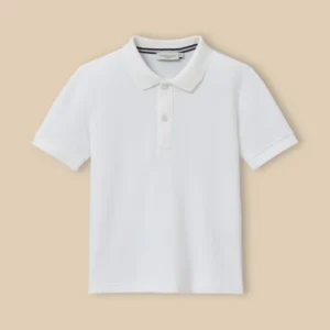 Jungen-Poloshirt – Bio-Baumwolle