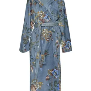 Pip Studio Secret Garden Bademantel - Blau