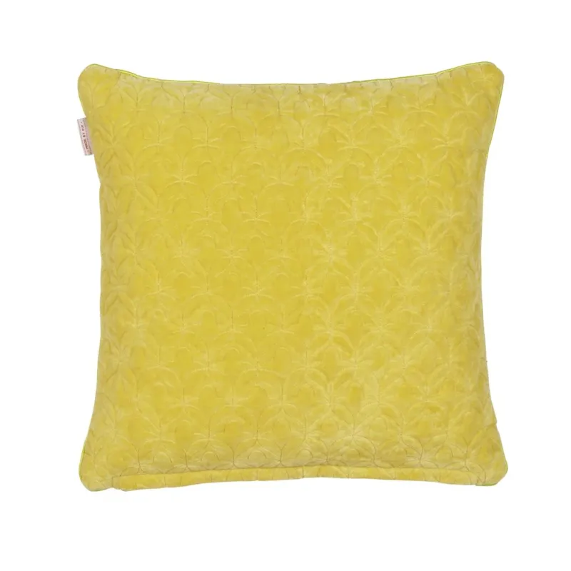 Pip Studio Quilty Dreams Zierkissen - Bright Yellow