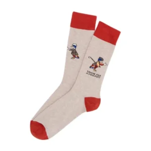 Chaussettes Homme Golf Beige 1