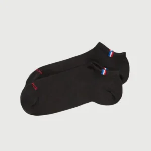 Pack 2 chaussettes invisibles Femme Noir 1