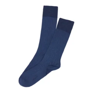 Chaussettes en fil d'écosse Marine 1