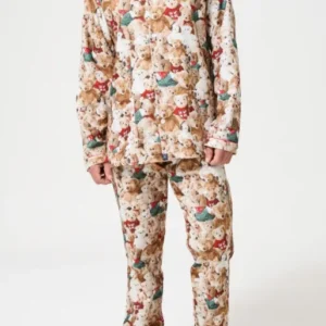 Pyjama chaud homme ours teddy 1