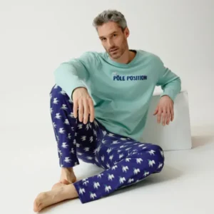Pyjama en jersey de coton épais - Pôle position