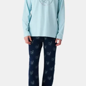 Pyjamas Homme Descente de lit MARINE 1