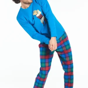 Pyjama long Homme Green de Champion Multicolore 1