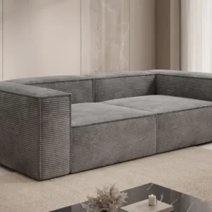 Designer Sofa Lesley 3 Sitzer in Cord