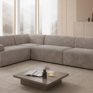 Designer Ecksofa Monza Wohnlandschaft in Cord
