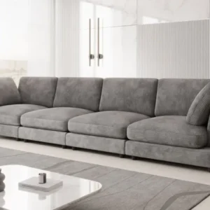 Designer 4 Sitzer Sofa Thalessa in Cord