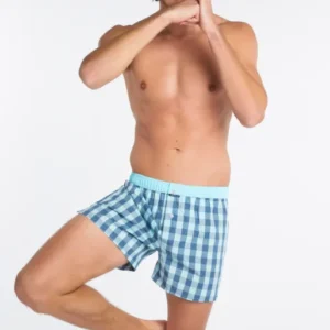 Caleçon avec suspensoir Homme Le Club n°893 Bleu 1