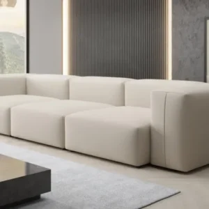 Designer 3 Sitzer Sofa Snug in Stoff