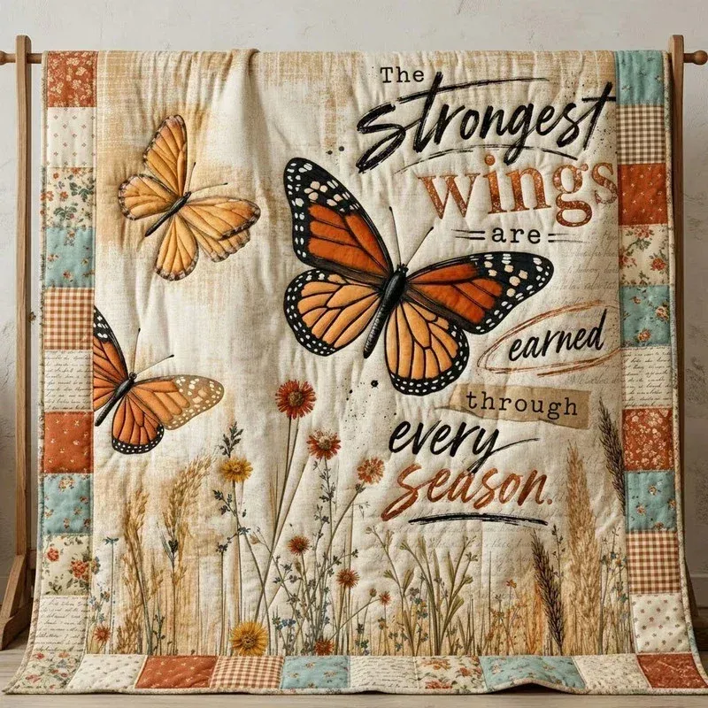 Fall Resilience Bamboo Quilt Blanket