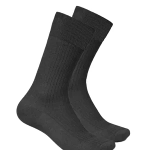 Pack 2 chaussettes Homme 2 Femme chaussettes Fil d'Ecosse Gris 1