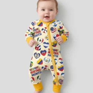 Country Flags Hispanic Heritage Month Bamboo Convertible Zippy