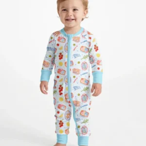 Preppy Sardines Bamboo Convertible Zippy