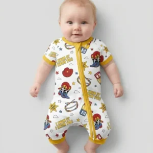 Little Cowgirl Bamboo Shorty Zippy