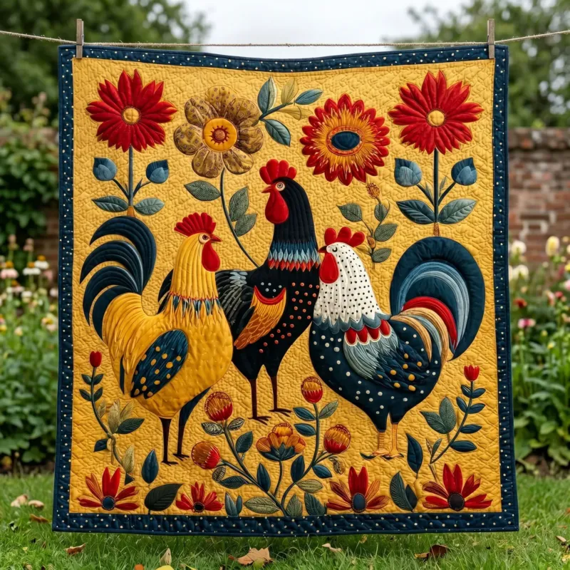 Morning Majesty Bamboo Quilt Blanket
