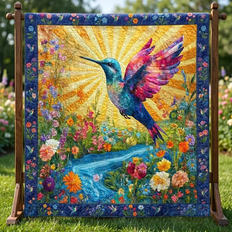 Nature Harmony Bamboo Quilt Blanket