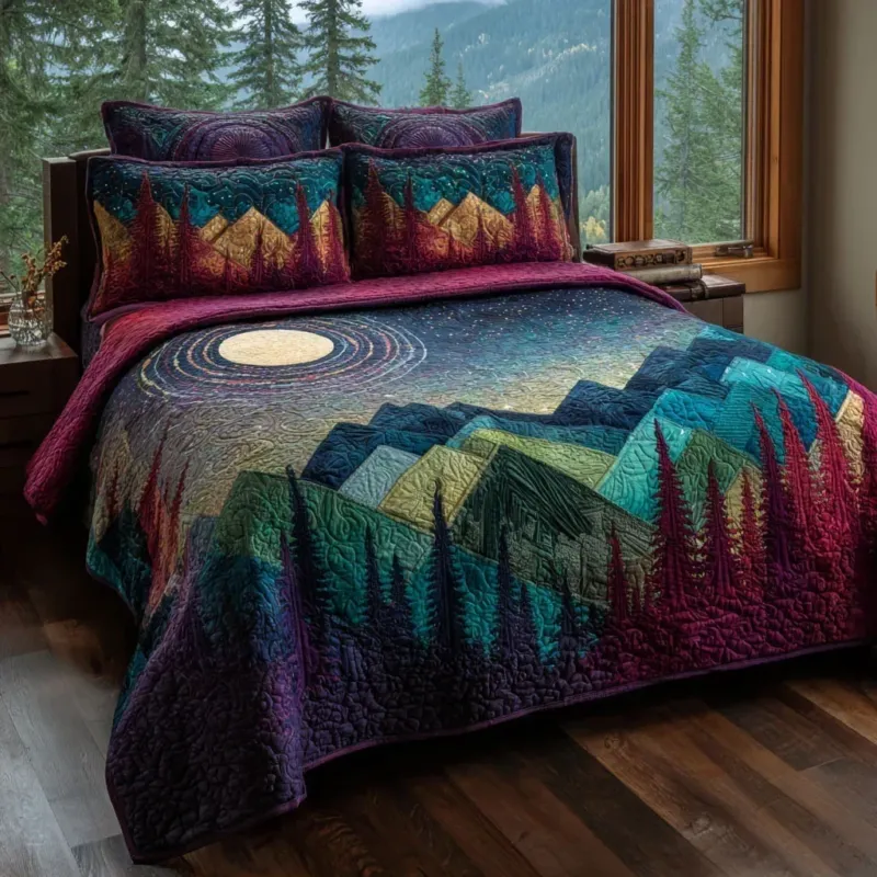 Nature Trail Bamboo Quilt Bedding Set