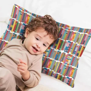 Rainbow Bookshelf Bamboo Pillow Case
