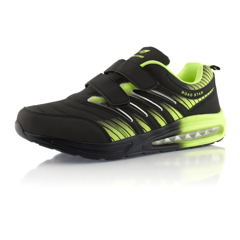 Sneaker Gedämpfte Sohle Sportschuhe Klettverschluss