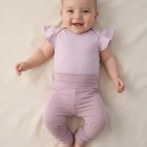 Solid Color Bamboo Fold Over Legging