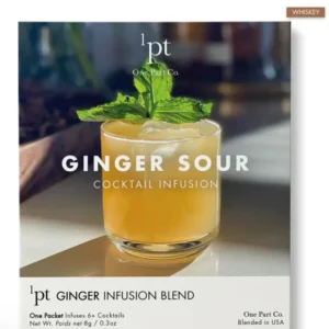 1pt One Part Co. Ginger Sour Cocktail/Mocktail Infusion
