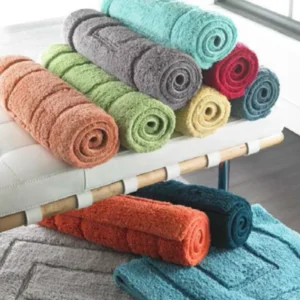 Kassa Design Brights Rug Bath Mat Linen
