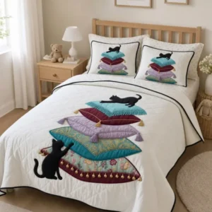 Stack On Stack Bamboo Quilt Bedding Set