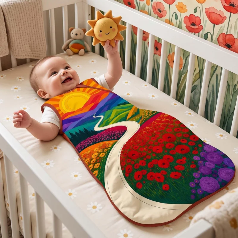 Sunshine Valley Path Bamboo Sleep Bag