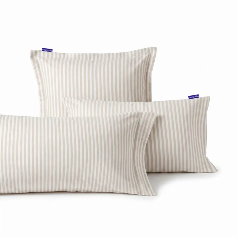 Layering Funda de almohada Beige